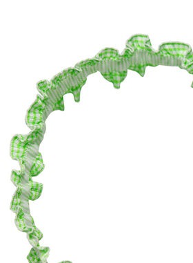 GLee rainbow 清新绿小格子Girlfriend's choker