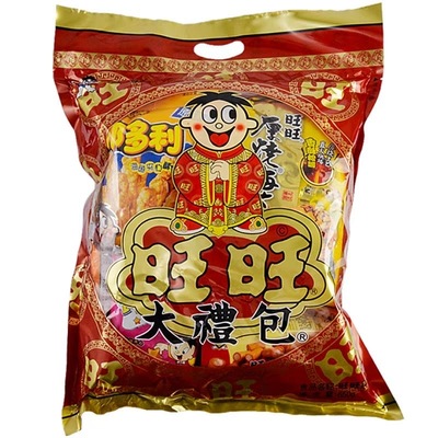 休闲零食大礼包旺旺大礼包650g儿童休闲食品礼物年货送礼雪饼仙贝-图3