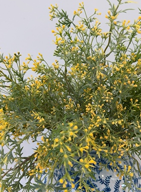 留夏仿真相思草轻奢客厅室内花艺摆件高端客厅装饰餐桌花束设计