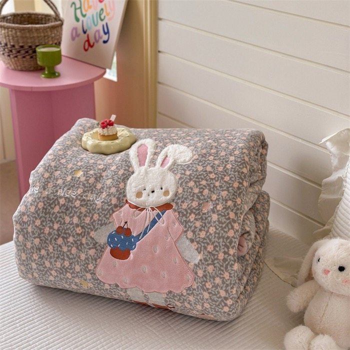 牛奶绒被子A类母婴儿童单人可机洗婴儿宝宝春秋被芯学生冬被双人,淘宝优惠券,粉丝福利购,淘宝优惠卷