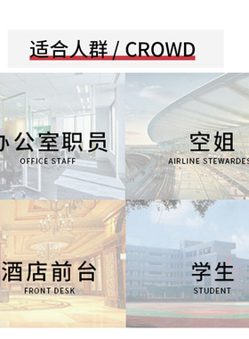 领花女职业正装空姐银行酒店员工蝴蝶结女士工作服红色蓝色领结