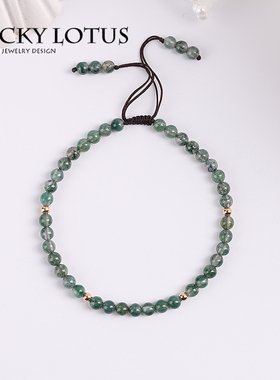 订制luckylotus水草极细美国手链