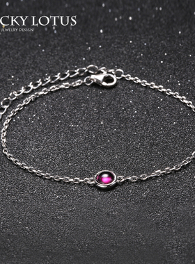 luckylotus珠宝月光石女托帕石