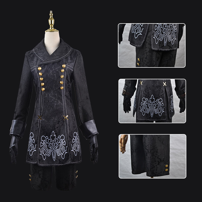 雾都动漫尼尔机械纪元cos服9S套装2b哥游戏二次元全套服装套装男 - 图0