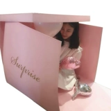 Большой ящик для хранения, воздушный шар, большая подарочная коробка, подарок на день рождения