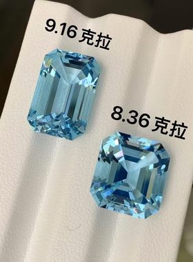 回收天然海蓝宝石戒指红宝石耳坠祖母绿吊坠18k金碧玺手链简约款