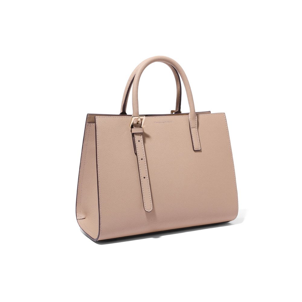 百丽女2023新款通勤大红色手提包 BELLE百丽箱包女士包袋