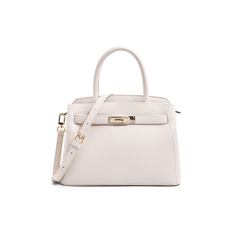 百丽高级质感通勤女2023新款铂金包 BELLE百丽箱包女士包袋