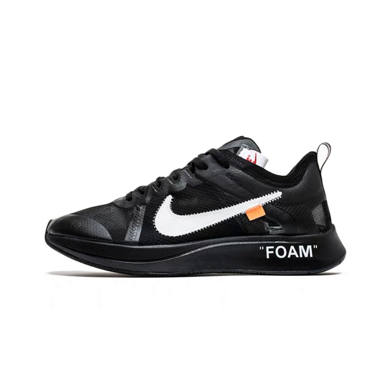 OFF-WHITE x Nike Zoom Fly SP跑步鞋OW联名马拉松AJ4588-001-600 - 图3