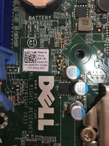 顺丰包邮 DELL戴尔 9010 7010 SFF 小主机Q77 主板0WR7PY WR7PY - 图1