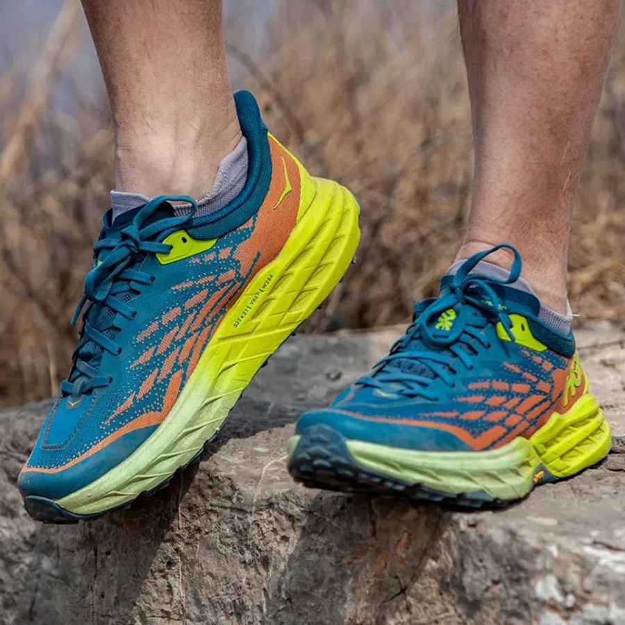 HOKA ONE ONE快羊5 SPEEDGOAT 5飞速羚羊男V底全地形越野缓震跑鞋 - 图3