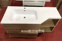 Profiled Non-Label Customized Meet the Popular Requirements Narrowed Nordic Minimalist Bath Cabinet Combined Toilet Wash Bench Pool