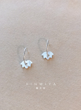【小红书爆款】925纯银莲花耳钉