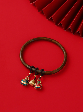 正宗精品鸡血藤手镯吊坠木质