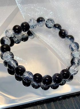 思慕琦女玻璃珠韩版彩色手串