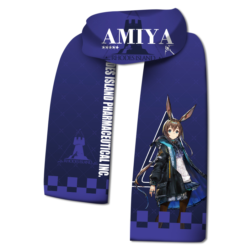 围巾冬季保暖陈阿米娅浊心斯卡蒂年明日动漫游戏周边方舟围脖 - 图2