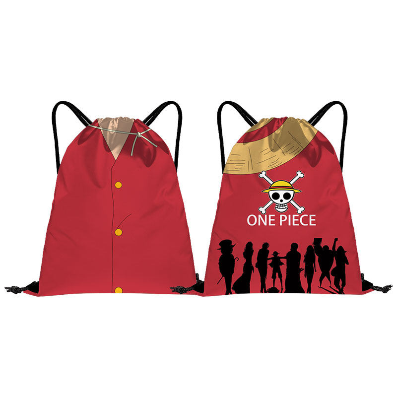 动漫周边束口袋抽绳双肩背包龙珠悟字孙悟空鬼灭之刃二次元旅,淘宝优惠券,粉丝福利购,淘宝优惠卷