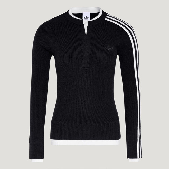 Adidas clover ຂອງປອມຂອງແມ່ຍິງສອງສິ້ນກະທັດຮັດເຫມາະ knitted