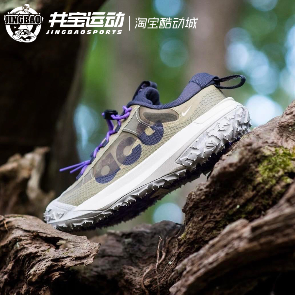 Nike ACG Mountain Fly2 Low耐克军绿色户外功能跑步鞋DV7903-200-图0