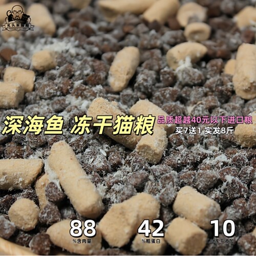 光头家全价成猫粮营养增肥低油盐蓝猫英短加菲5斤软便克星高蛋白 - 图0