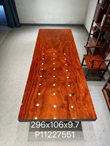 Red Tali solid wood large plate 296-106-9 7 shipping costs to pay