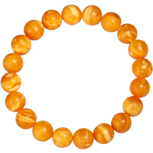 Природная руда из воскового агата, украшение-шарик, браслет, четки из круглых бусин из грецкого ореха