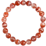 Природная руда, агатовое украшение-шарик, браслет из бусин из грецкого ореха подходит для мужчин и женщин, аксессуар, DIY