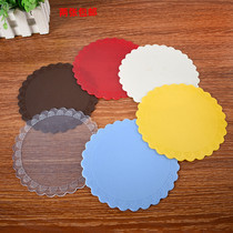 PVC Eurostyle Creative Minima Round Cup Cushion Tea Cup Cushion Silicone Heat Insulation Mat Table Mat Thickened Anti Slip Disc Mat