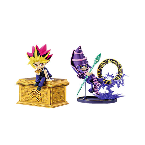 Re-MeNT 游戏王 盒蛋摆件 暗游戏 青眼白龙 卡 真红眼黑龙 城之内 - 图3