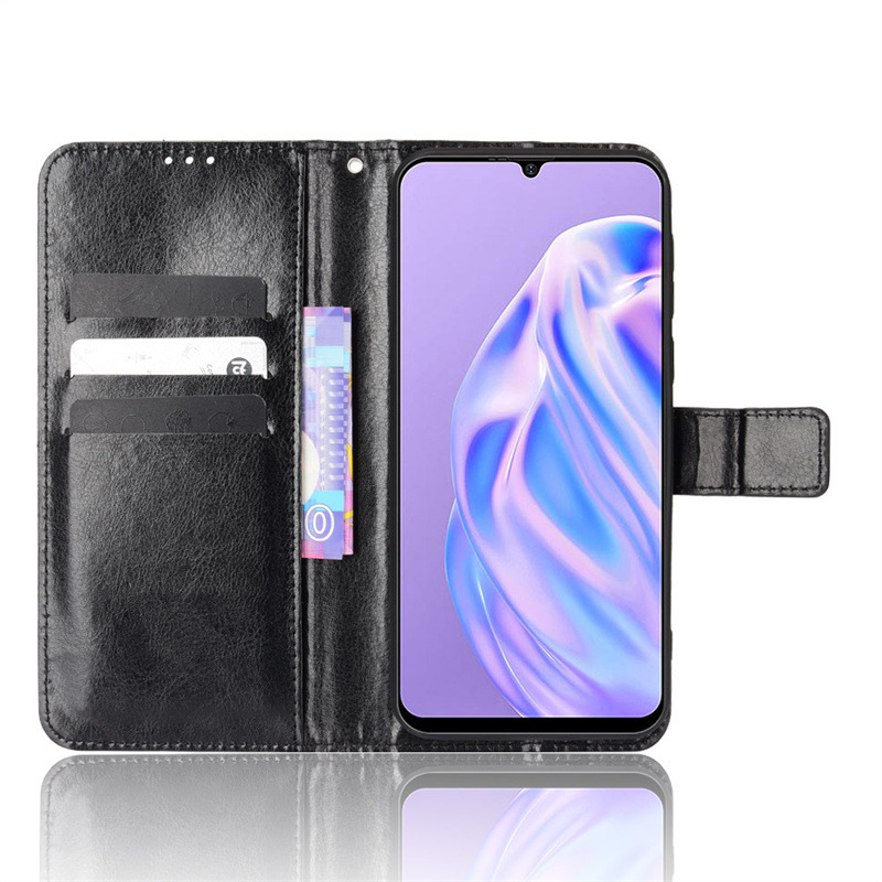 适用殴乐风Note6手机壳Ulefone Note 6P手机皮套翻盖疯马纹Note6T - 图1