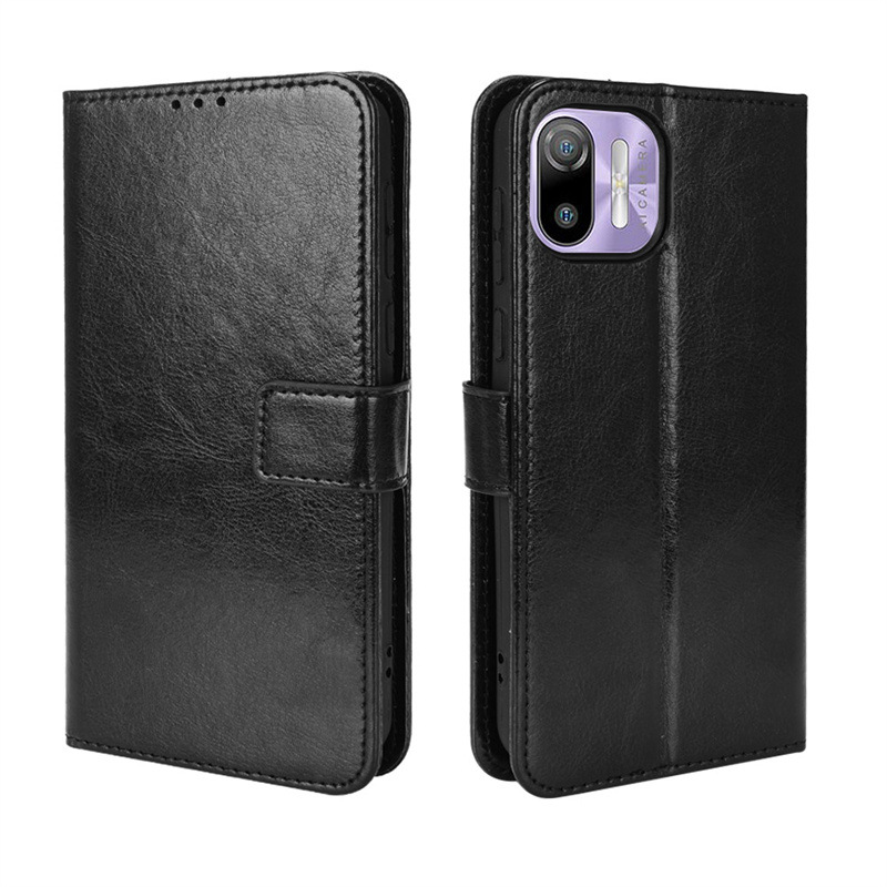 适用殴乐风Note6手机壳Ulefone Note 6P手机皮套翻盖疯马纹Note6T - 图3