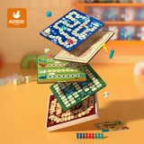 木玩世家 Универсальные шахматы, интеллектуальная игрушка, стратегическая игра, настольная игра, дорожная версия, 6 лет