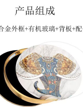 十字绣裱框金属框多尺寸轻奢简约