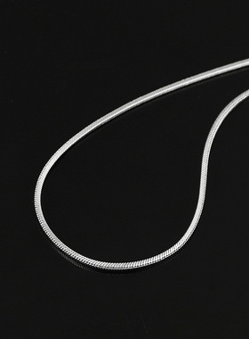 配饰蛇骨链项链男潮小众潮牌细