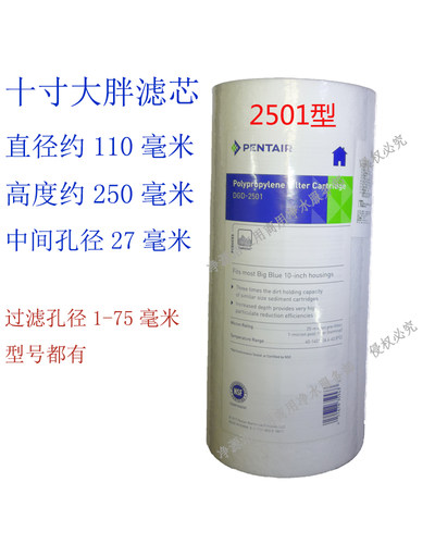 滨特尔大蓝瓶十寸 二十寸 大胖滤芯PP棉RFC DFX CFB FLO活性炭 - 图3