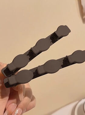懒人磨砂公主发夹神器刘海发饰