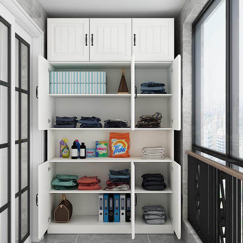 阳台鞋柜家用欧式多功能衣柜大容量储物柜简约现代经济型组合柜,淘宝优惠券,粉丝福利购,淘宝优惠卷