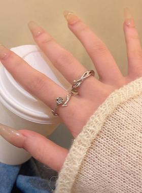 ins套装戒指复古小众个性指环