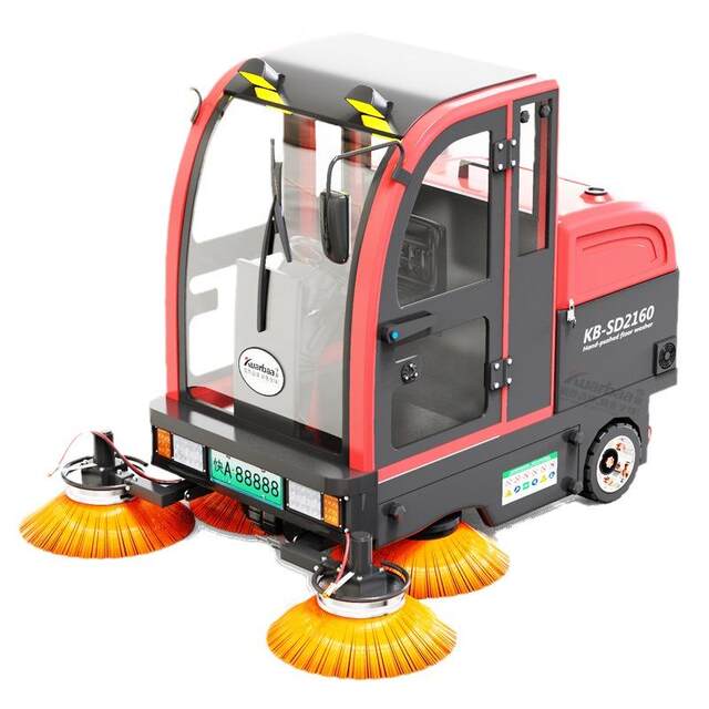 Kuaiba ride-on sweeper ໂຮງງານ sweeper ອຸດສາຫະກໍາໂຮງງານຜະລິດຂີ້ເຫຍື້ອ KB-SD2160 ໄຟຟ້າ