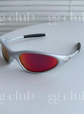 覆古重工朋克连身太阳眼镜TR90材质骑行抗UV太阳眼镜男女