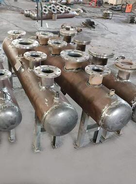 厂家分水器集水器大流量分集水器分汽缸不锈钢/碳钢材质