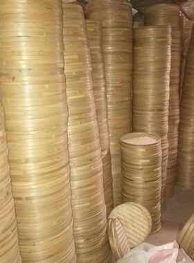 竹编簸箕有孔筛子手工竹簸箕农家晾晒晾晒竹制品竹筛子竹匾