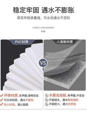墙上置物架免打孔壁挂式书架客厅卧室墙面装饰隔板收纳层架子