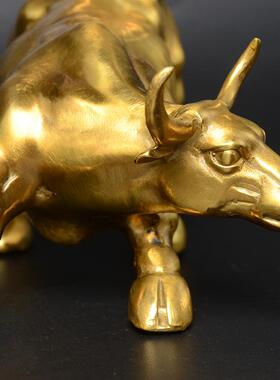 雄美工艺 厂家 铜牛 铜旺市金牛 家居办公室工艺品摆件