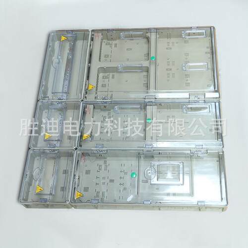 源头厂家现货供应挂壁式三相六表透明电表箱1040X820X145电表箱 - 图1