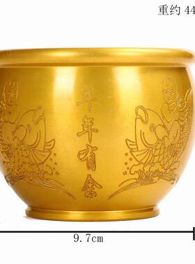 做旧仿古金属工艺品铜缸款式多样铜摆件家居办公装饰品