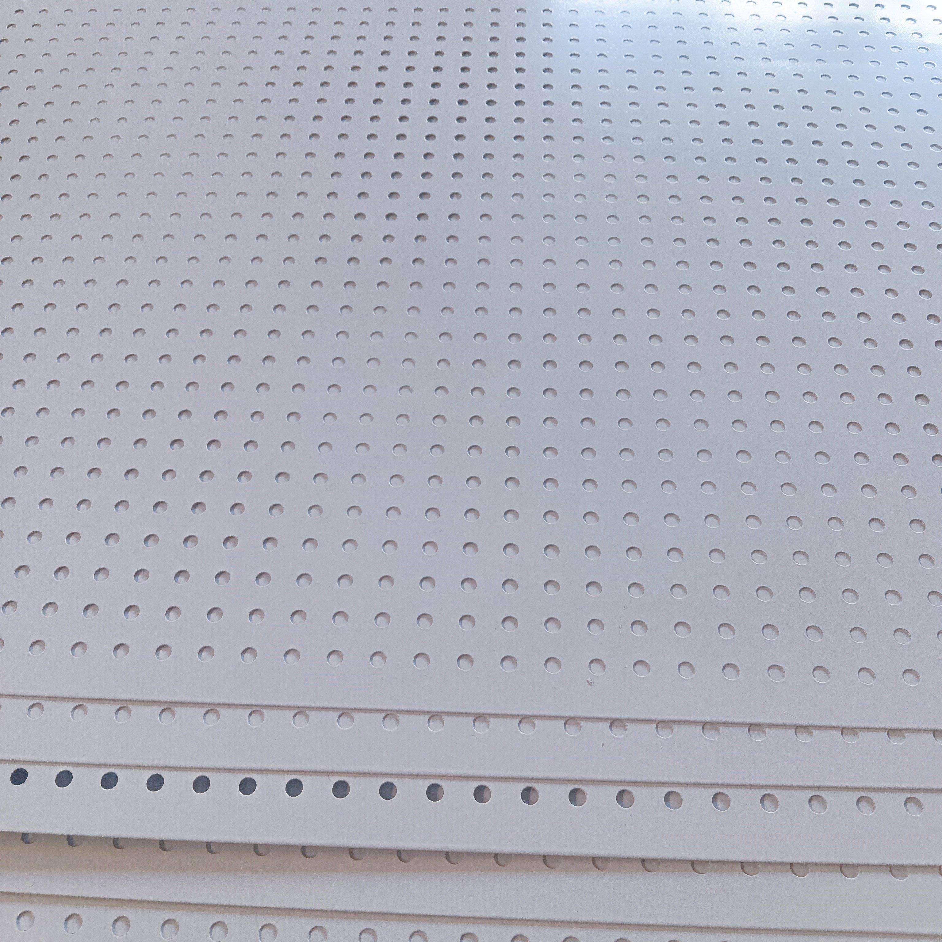 Round hole metal hole board storage rack frameless hole board hanging plate iron punching board storage hardware tools