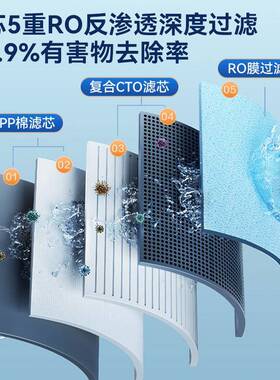 碧丽商用饮水机RO反渗透过滤商用净水器学校办公开水器家用直饮机
