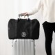 Japanese style duffel bag can be trolley case with handheld waterproof folding portable travel bag boarding men and women's clothing storage bag