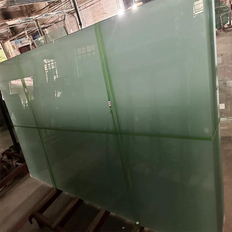 Manufacturer frosted glass jade sand glass oil sand glass frosted glass partition shower room tempered glass